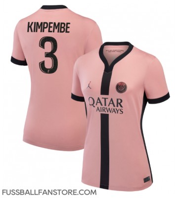 Paris Saint-Germain Presnel Kimpembe #3 Replik 3rd trikot Damen 2024-25 Kurzarm